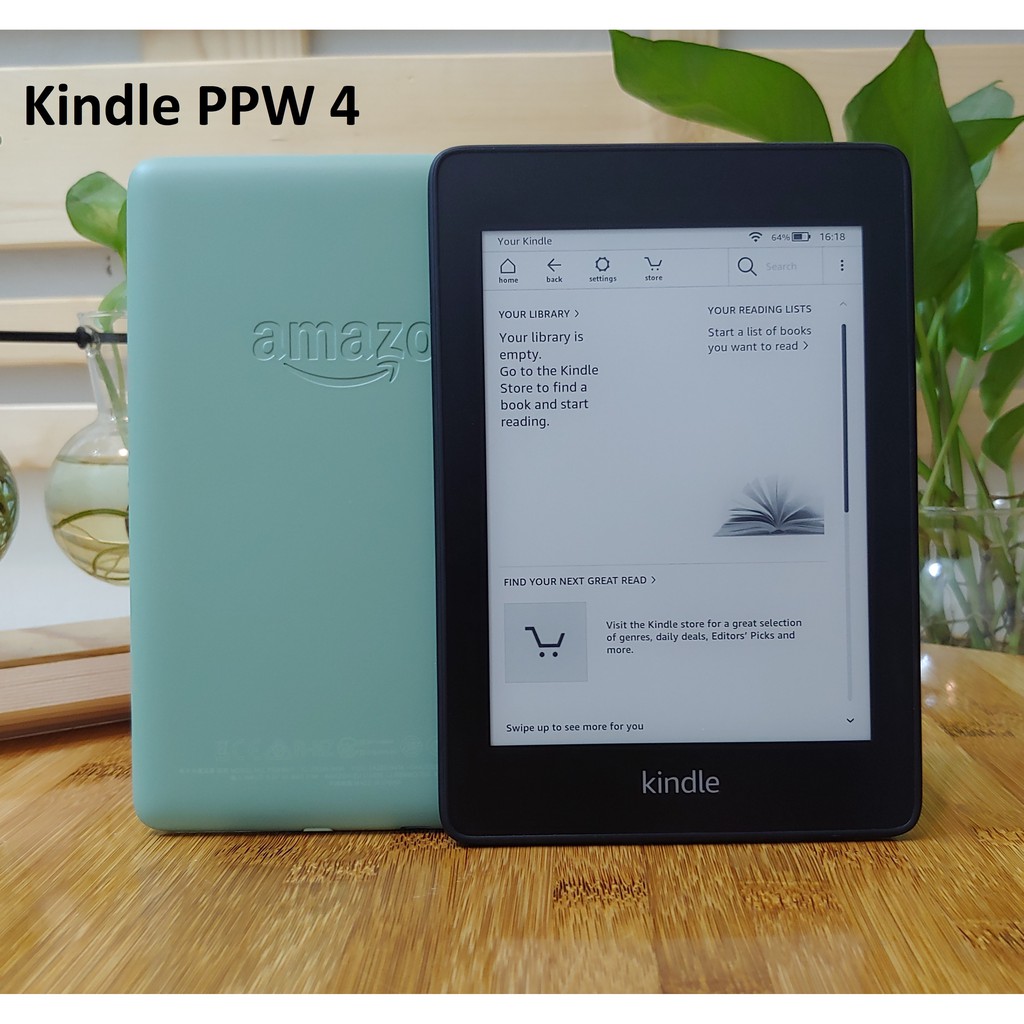 [Tặng Túi da] Máy đọc sách Kindle Paperwhite (Kindle PPW 1, 2, 3, 4, 5) Newseal, Used Very Good chính hãng nhập khẩu Mỹ