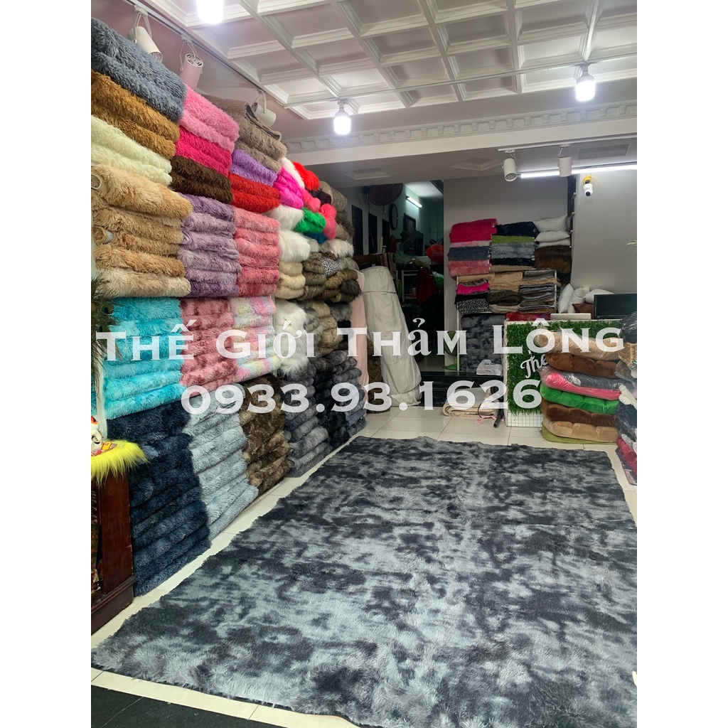 Thảm Lông Trải Sàn Size Đặc Biệt Theo Yêu Cầu [ inbox shop trước khi dặt hàng ]