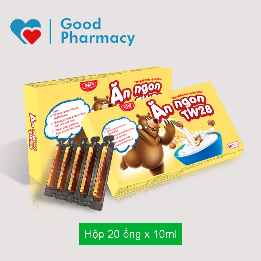 Ăn ngon TW28 - Siro uống hỗ trợ ăn ngon, tăng cường tiêu hóa, tăng cường đề kháng