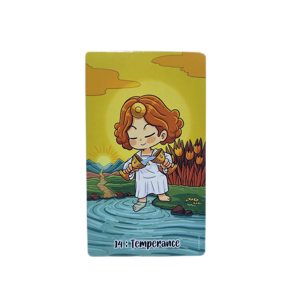 [Size Gốc] Bộ Bài Autumn Miss Tarot 79 Lá Bài 7x12 Cm Tặng Đá Thanh Tẩy S95