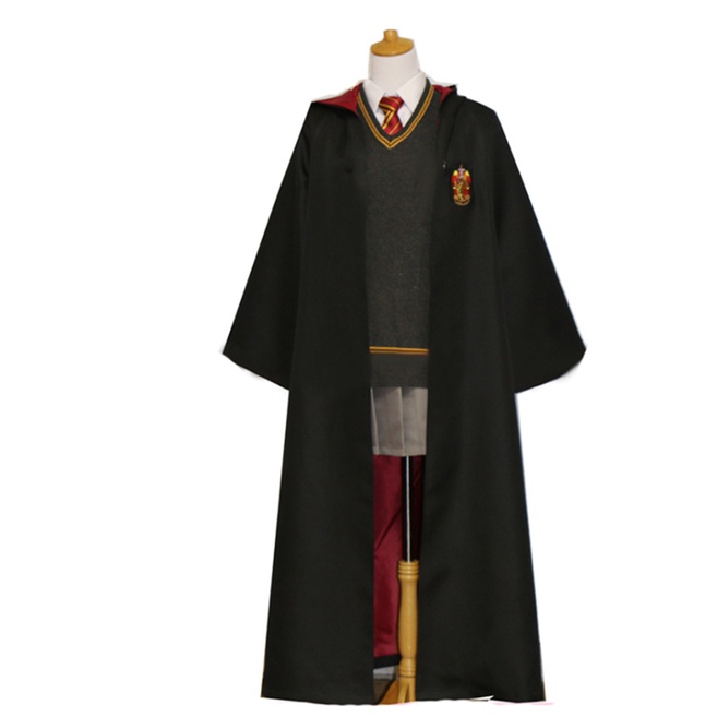 Áo choàng Harry Potter Cao cấp nhà Gryffindor Nam/nữ - Trang phục Phù thuỷ hoá trang Harry Potter - Chuẩn hàng ALWAYS
