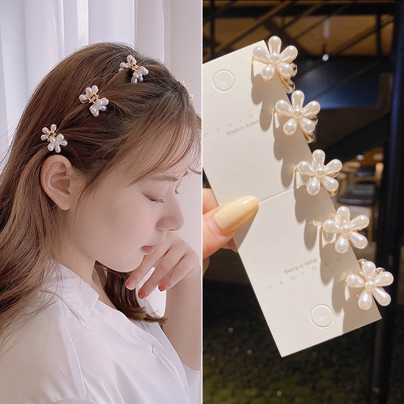 Kẹp Tóc Mini Hình Hoa Thời Trang Cho Nữ