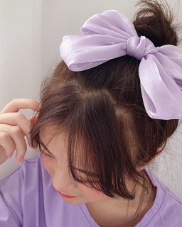 (Hà Nội) Ribbon Kẹp Tóc Nơ Bản To