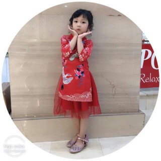 [HÀNG_LOAI_1_SIÊU_ĐẸP] ÁO DÀI CÁCH TÂN SIÊU ĐẸP CHO BÉ TRAI/BÉ GÁI loại 1