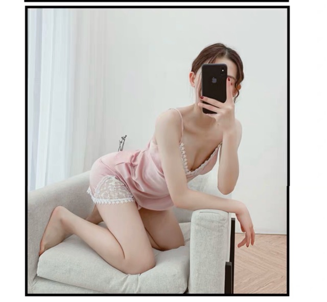 [Giao nhanh 2h] Đồ bộ mặc ngủ sexy Vải Satin - Đồ bộ mặc nhà đẹp - [LL511] Cô chủ nhỏ chuyên sỉ