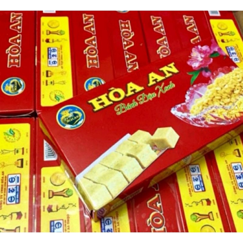 Bánh đậu xanh Hoà An đặc sản Hải Dương hộp 420g