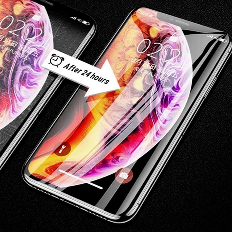 Miếng dán bảo vệ màn hình điện thoại hydrogel thích hợp cho iPhone 14 13 12 11 Pro Max 7 8 6 6SPlus X XR XSMax 11 12Pro
