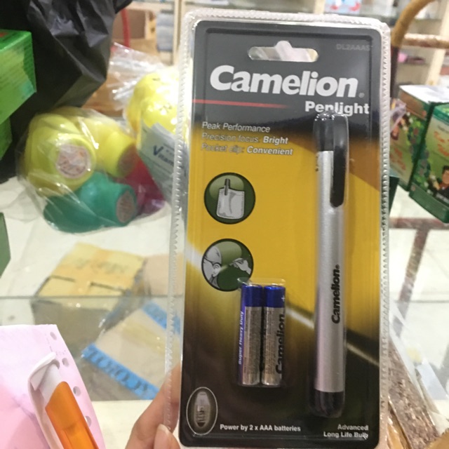 Đèn bút soi tai ,mũi ,họng , mắt Camelion