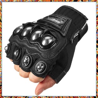 Găng Tay Xe Máy Đi Phượt Madbike Cụt Ngón Có Gù Thép Bảo Vệ