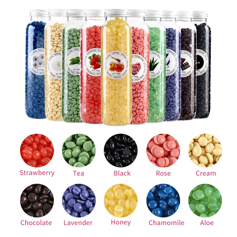 Sáp làm rụng lông RUOALL Đậu que 180G Sáp nóng rắn