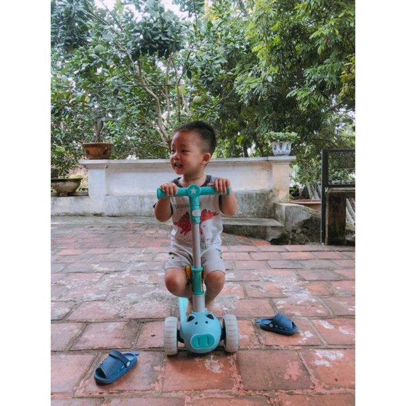 Xe trượt Scooter 2 in1 hình Heo UMoo