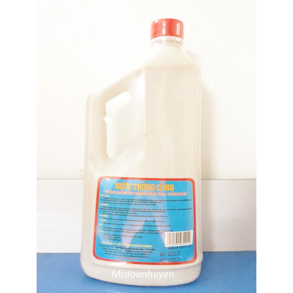 Nước Thông Cống Exit Tracatu Chai 1000ml (1Lít)