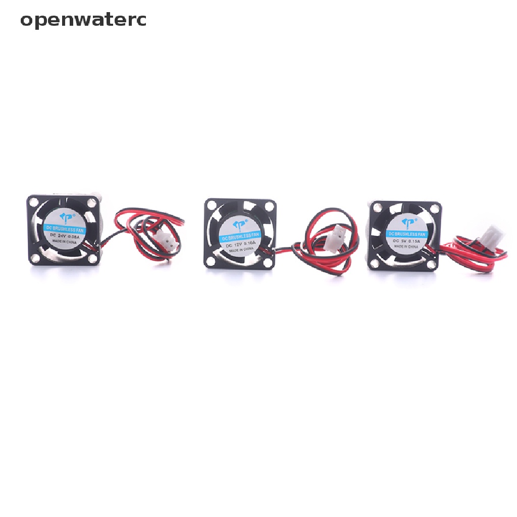 Set 2 Quạt Tản Nhiệt Mini 12V 25mm 2510 25x25x10mm 2-pin DC