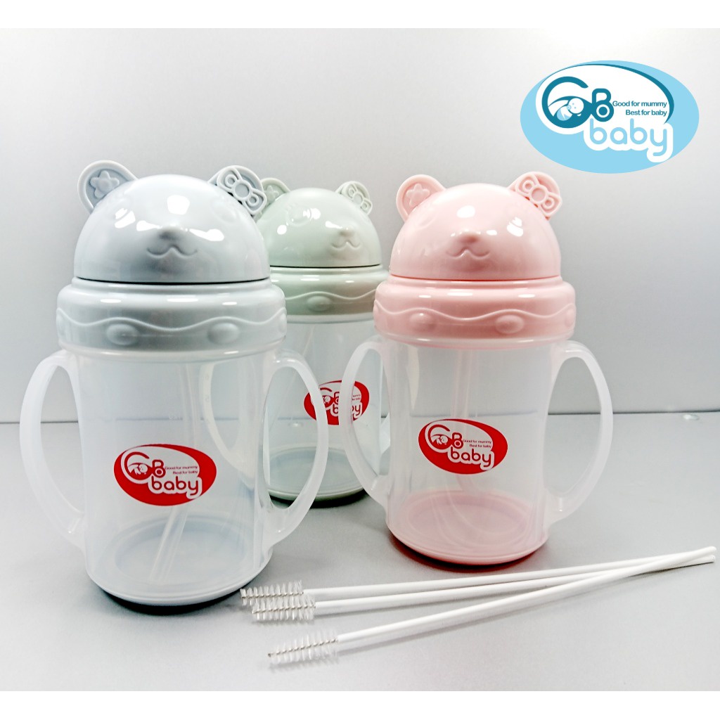 Bình nước bật gấu GB-Baby 240ml Chính Hãng cho Bé