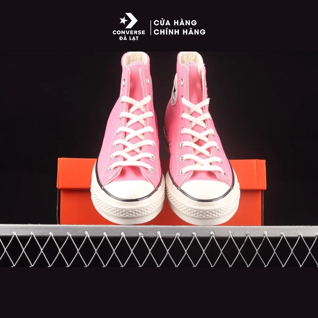 Giày Converse nữ cao cổ hồng Chuck Taylor All Star 1970s Recycled Rpet Canvas - 172678C