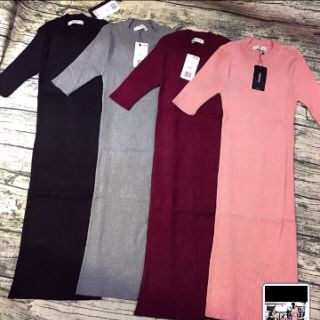 váy len midi xuất dư