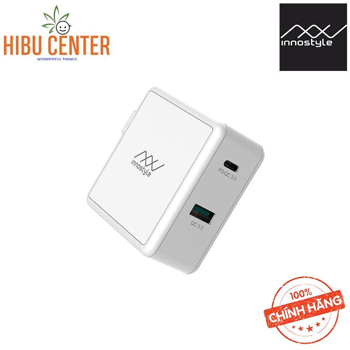 Sạc Nhanh Innostyle Gomax PD 49.5W IC49PDBK-WT - HIBUCENTER