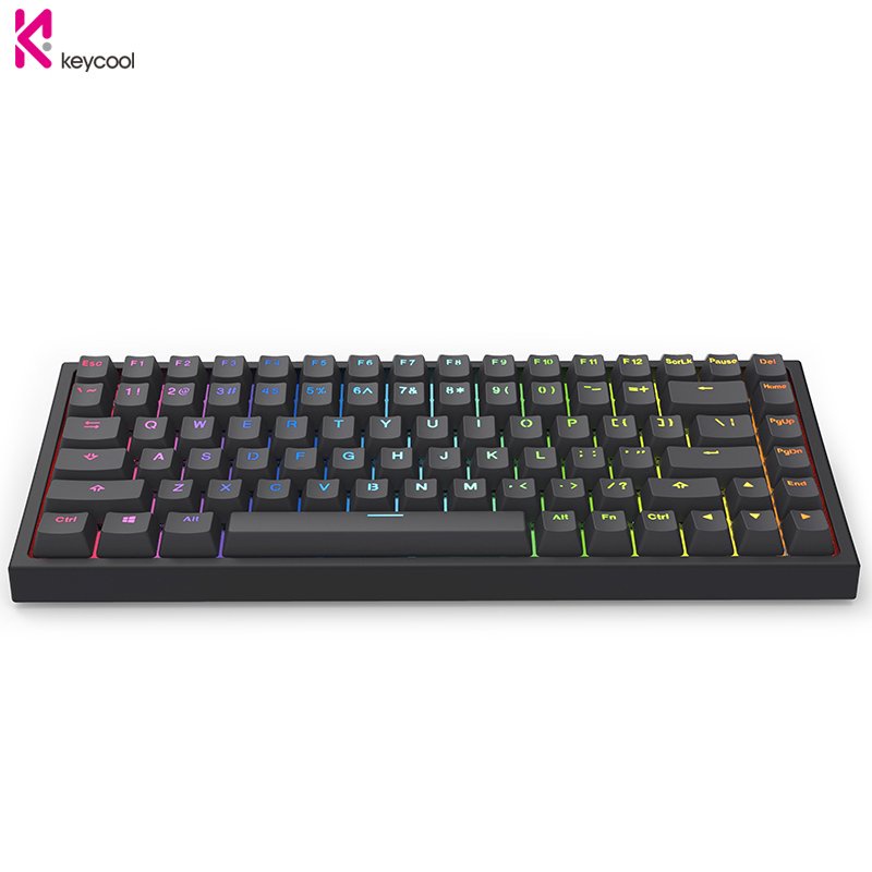 Bàn phím cơ Gaming Keycool KC84 - B12 RGB Hotswap