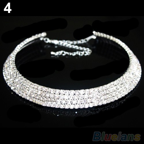 Vòng cổ đính đá lấp lánh sang trọng quý phái dành cho nữ | BigBuy360 - bigbuy360.vn