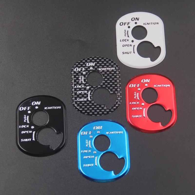 Miếng Dán Kim Loại Trang Trí Nút Khởi Động Xe Máy Honda dream JiaYu wh100t 125t 110t