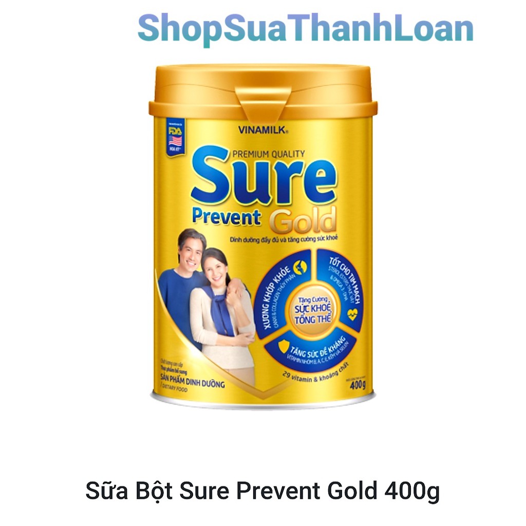 [HSD T9-2023] SỮA BỘT SURE PREVENT GOLD 400G