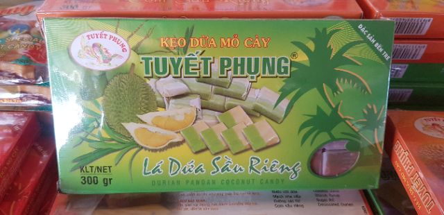 Kẹo dừa Tuyết Phụng  300G -Kẹo dừa mỏ cày bến tre