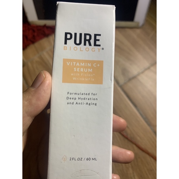 Serum Vitamin C + 60ml date 09/2022 Pure