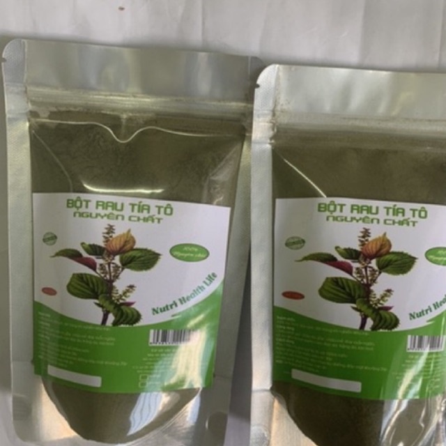 Bột rau tía tô nguyên chất 100g