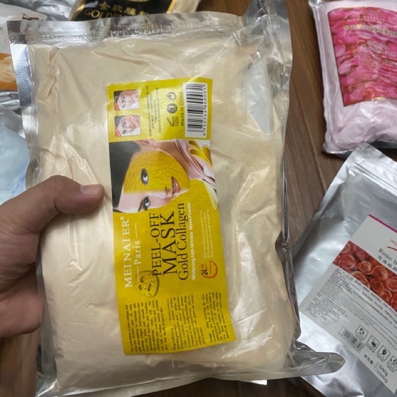 BỘT MẶT NẠ THẠCH DẺO GÓI CHIẾT 500