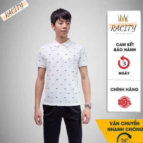 Áo Thun Nam Có Cổ Bẻ cộc tay đẹp cotton cao cấp giá rẻ RACITY AT08