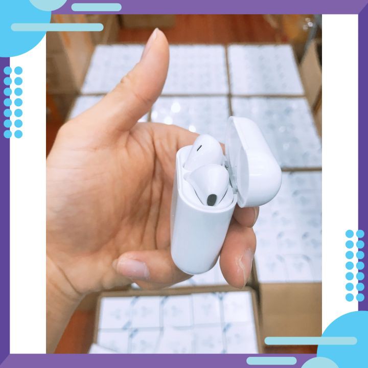 [𝗧𝗮̣̆𝗻𝗴 𝗞𝗲̀𝗺 𝗖𝗮𝘀𝗲 𝗫𝗶̣𝗻] Tai Nghe Bluetooth Không Dây i12 Âm Thanh Nổi, Pin Bền,Cảm Biến Vân Tay Điện Thoại Apple và Andr | BigBuy360 - bigbuy360.vn