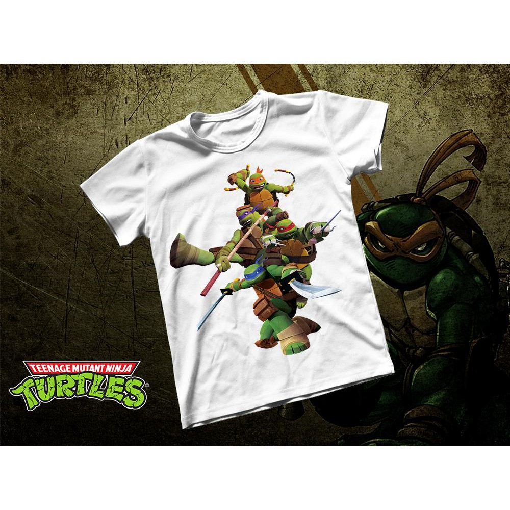 Áo thun Cotton Unisex - Movie - Ninja Turtle - Thiếu niên ninja rùa đột biến