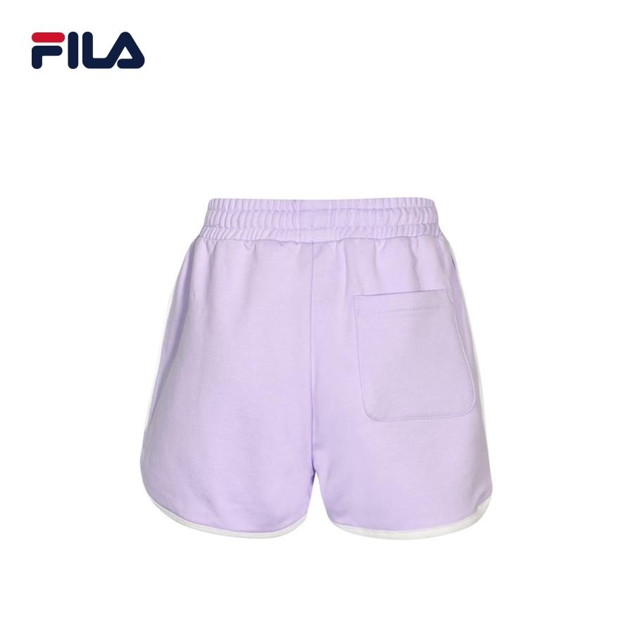 Quần ngắn chất thun thể thao trẻ em Fila Milk On The Rock - FK2FPD2M01X-PLV