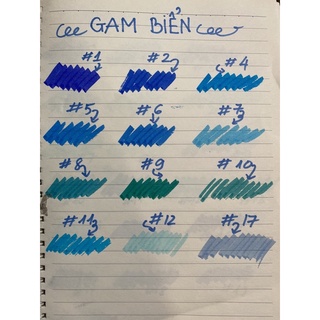 Supertips lẻ crayola gam màu xanh biển