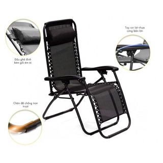 ( Ảnh Thật)Ghế bố xếp thư giãn Cao cấp