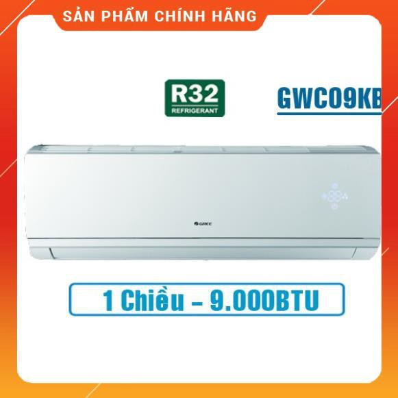 [Mã ELMS5TR giảm 5% đơn 5TR] [ FREE SHIPÍ KHU VỰC HÀ NỘI ] Điều hòa Gree 1 chiều 9000BTU GWC09KB-K6N0C4