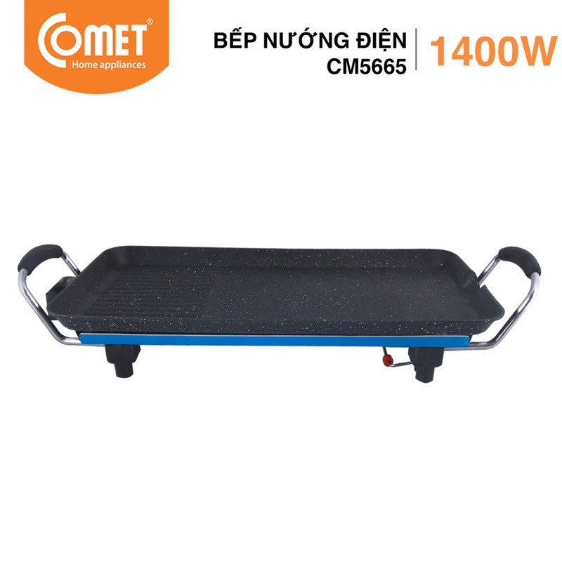 S [Mã ELCOMET11 giảm 8% đơn 250K] Bếp nướng điện ko khói Comet CM5665 2