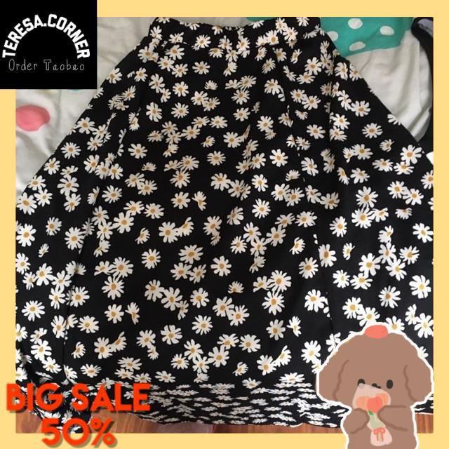 [SẴN] CHÂN VÁY HOA CÚC HOẠ MI DỄ THƯƠNG TAOBAO MÙA HÈ | BigBuy360 - bigbuy360.vn