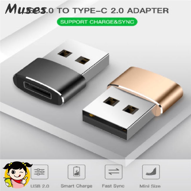 Thiết bị chuyển đổi USB-C Type C sang USB 2.0 kết nối dữ liệu