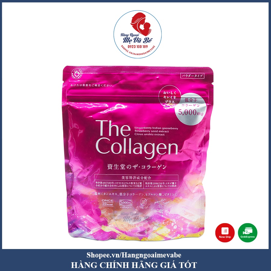 Gói bột bổ sung collagen Nhật Bản