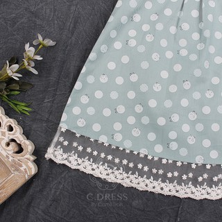 Vải Thô Mặt Lụa Khổ 1.6m, Vải Kate In Hoa xanh Sắc Nét, Cotton 100% Cực Mát Ít Nhăn