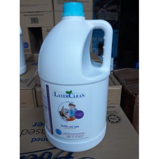 1 can Nước lau sàn hương Gió biển 5l layerclean tặng 1c 300ml