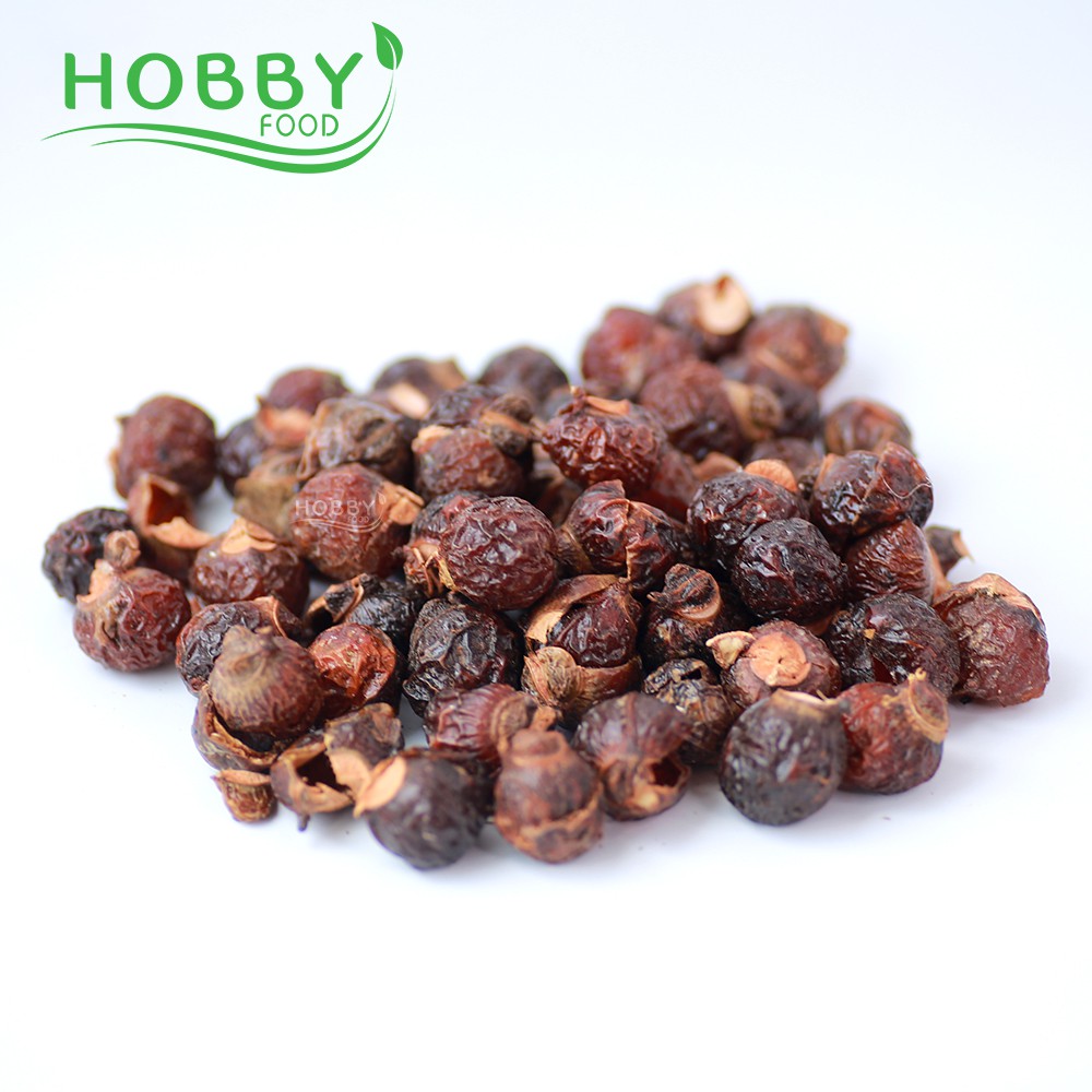 Quả bồ hòn đã bóc hạt - Bồ hòn khô tách hạt - Gói 500gram - HOBBY FOOD Bồ Hòn khô bóc hạt