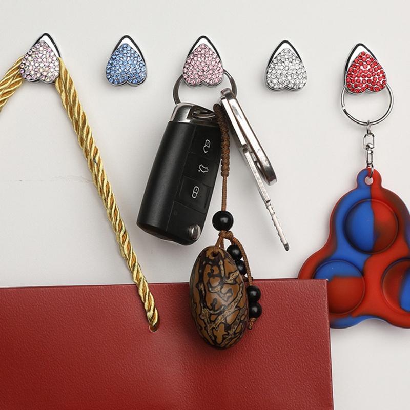 Móc Treo Túi Xách Dán Bảng Điều Khiển Xe Hơi Không Cần Đục Lỗ