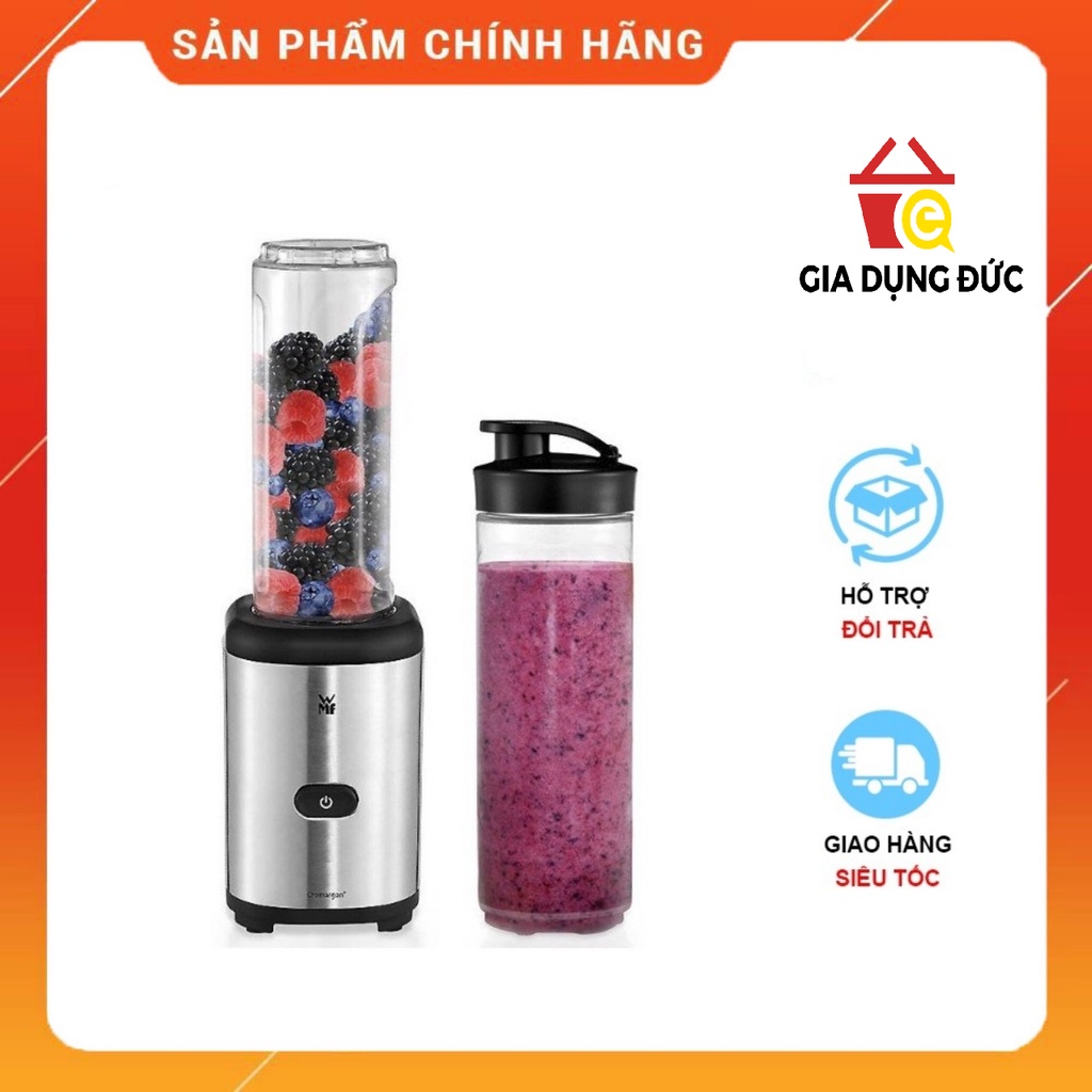 Máy xay sinh tố mini WMF KULT Mix & Go CỐI NHỰA cao cấp, thiết kế gọn nhẹ, công suất 300W