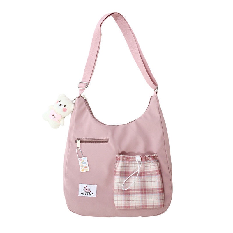 Túi đeo vai ENVIROSAX vải canvas cỡ lớn thiết kế dễ thương cho nữ