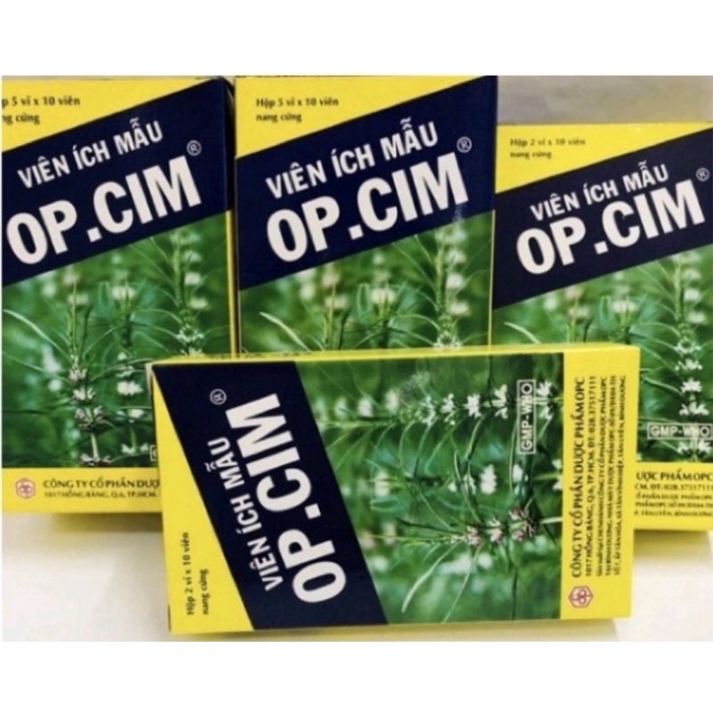 [Chính hãng] Viên uống cao ích mẫu OPC OP.CIM - hộp 50 viên