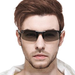 Kính Mát Phân Cực Kiểu Dáng Cổ Điển Cho Nam