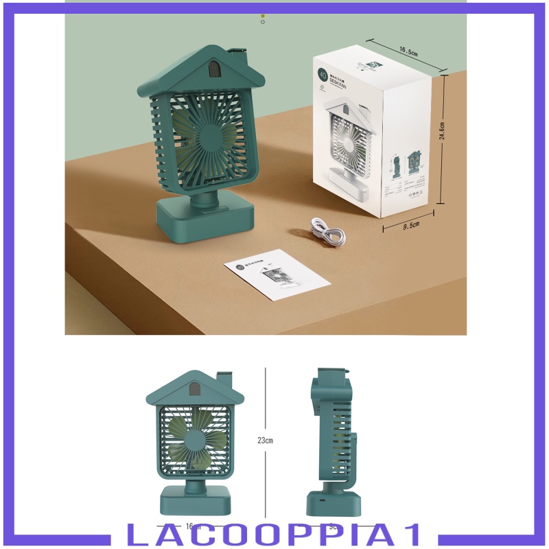 [LACOOPPIA1] Portable Mini Air Conditioner Water Cooling Fans for Bedroom Kitchen