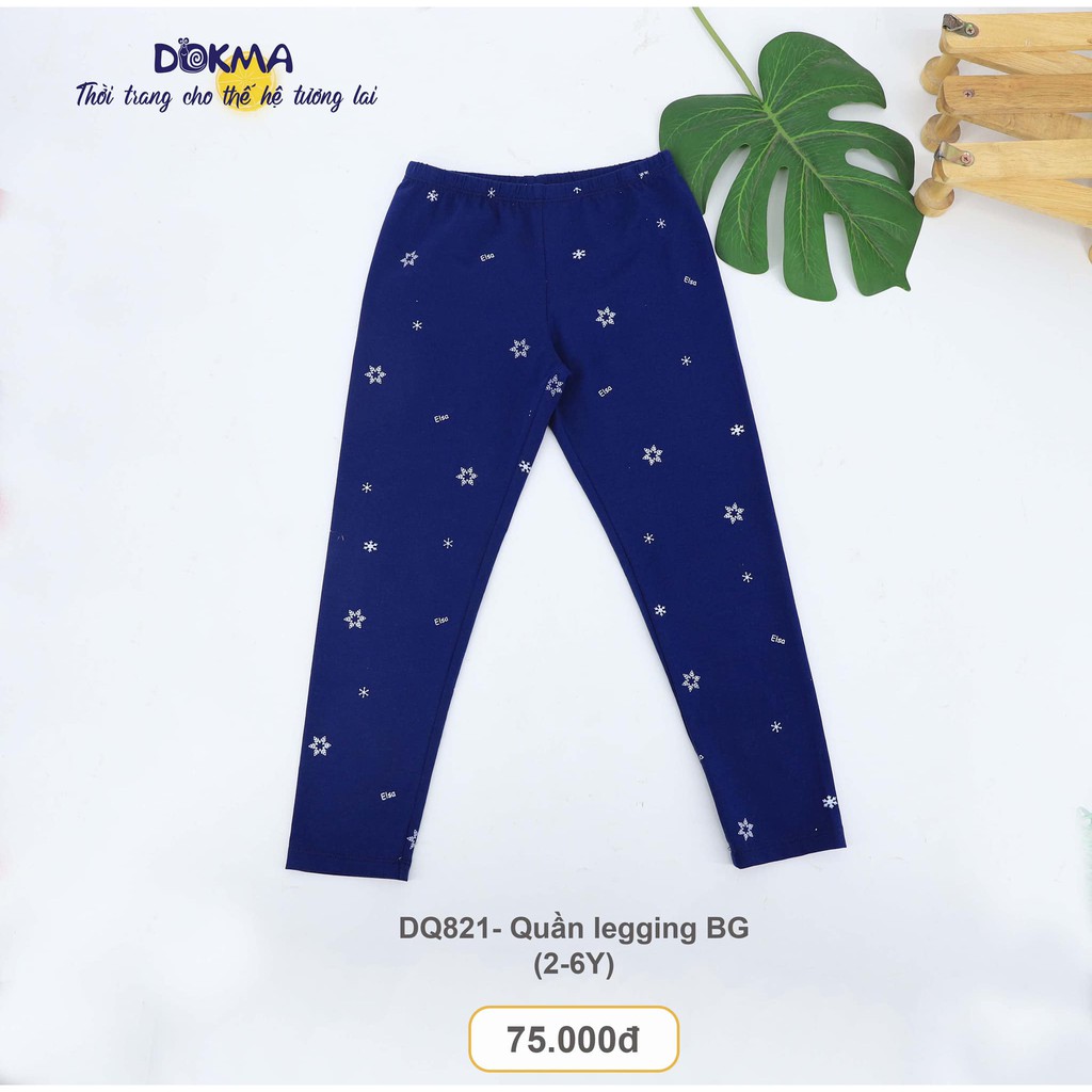 2-6Y Quần legging bé gái Dokma DQ821